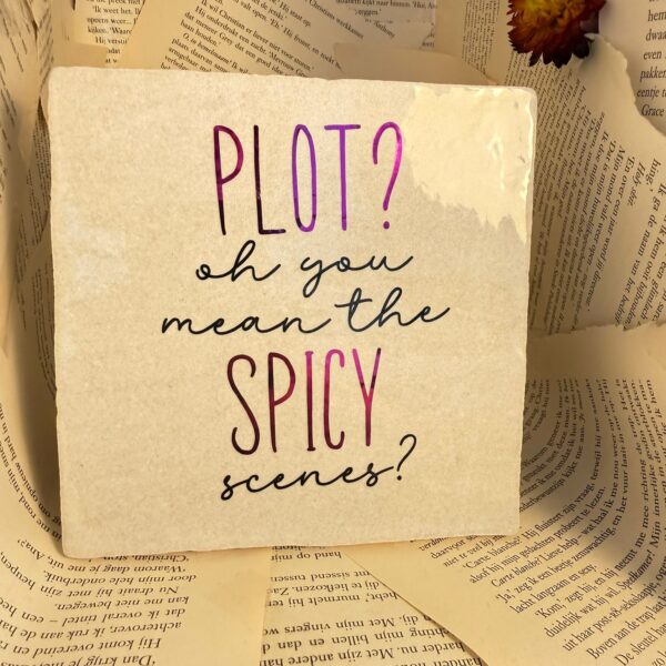 Plot? Oh you mean the spicy scenes?