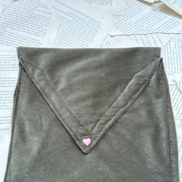 Booksleeve envelop groen