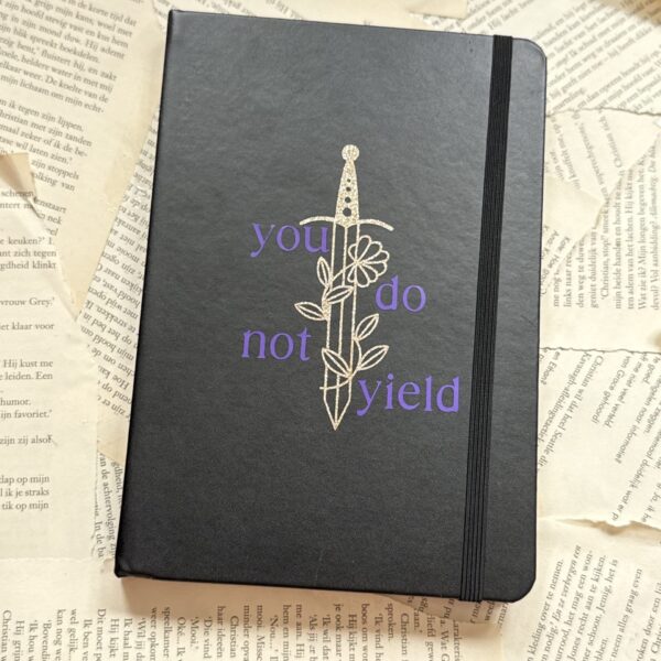 Notitieboek You do not yield