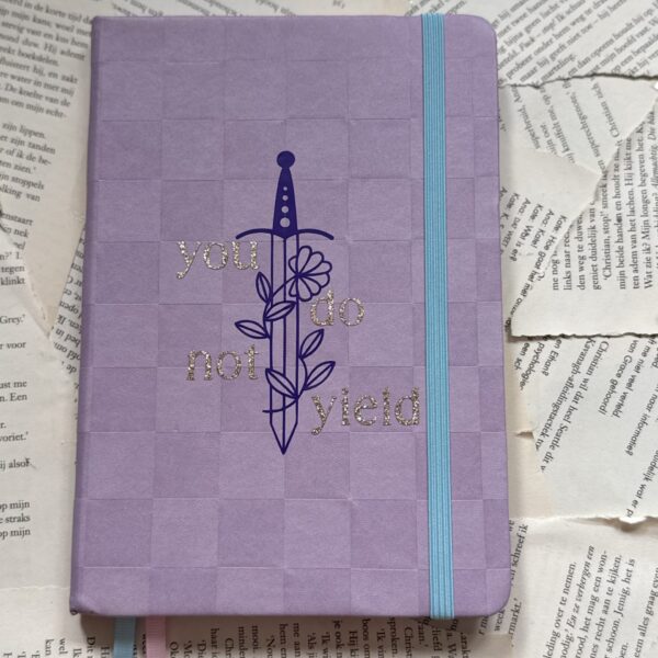 Notitieboek You do not yield