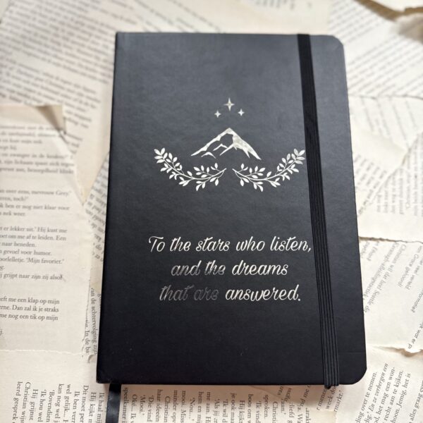 Notitieboek To the stars who listen, and the dreams that are answered.