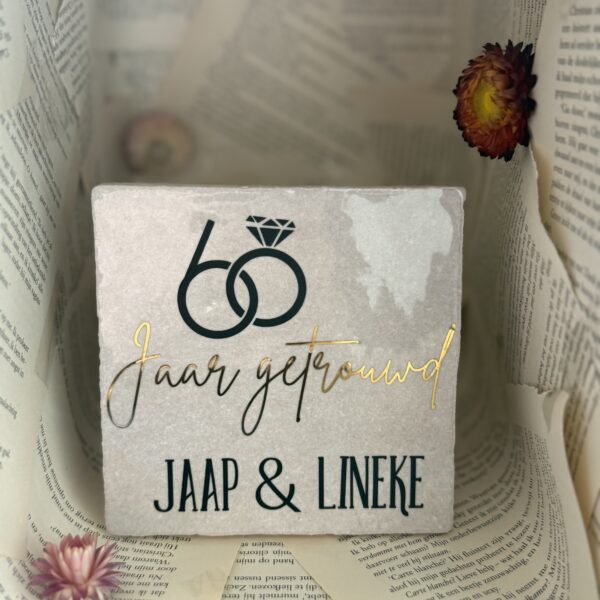 60 jaar getrouwd.