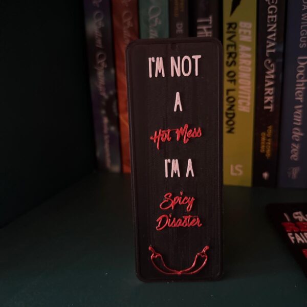 Boekenlegger spicy disaster