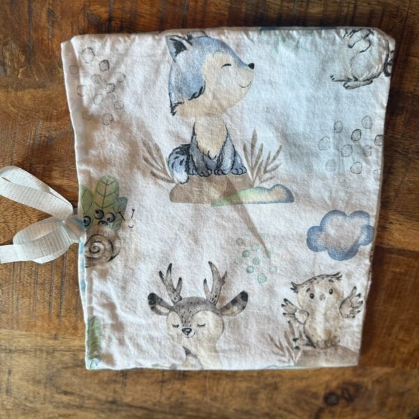 sleeve forest cuties - wit lint